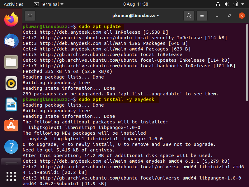  Install Anydesk In Ubuntu 22 04