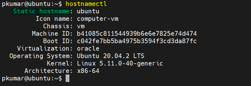 How To Set Or Change Hostname In Linux System