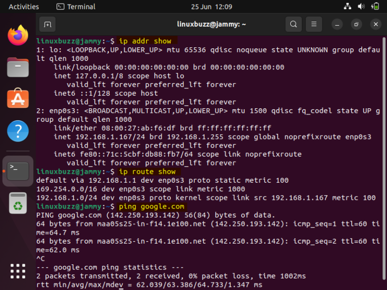 How to Set Static IP Address on Ubuntu 22.04