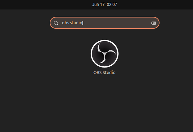 Launching-Obs-studio-Ubuntu-24-04
