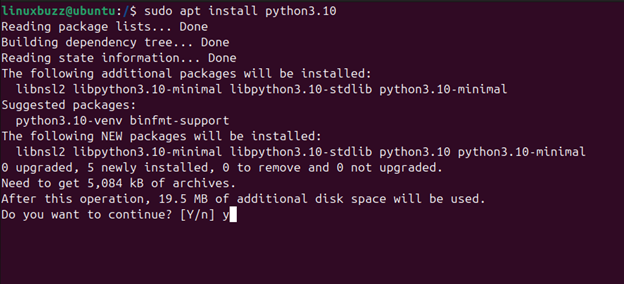 Install Python 3.10 On Ubuntu 24.04