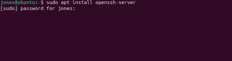 install openssh server on Ubuntu 24.04